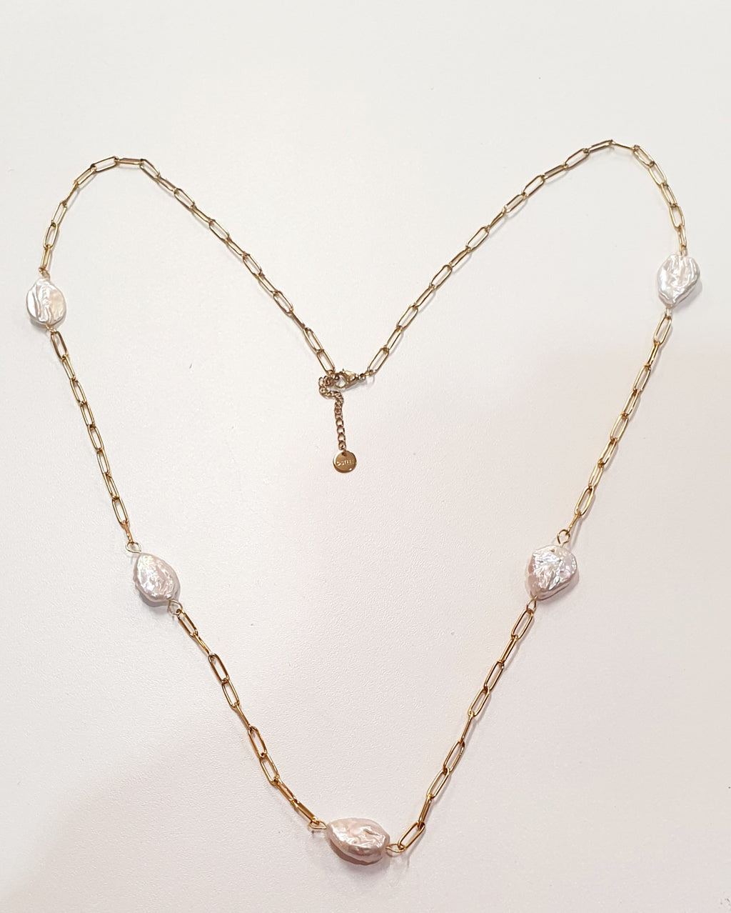 JES Original Aura Chain Pearl - Handgemaakte Parelketting