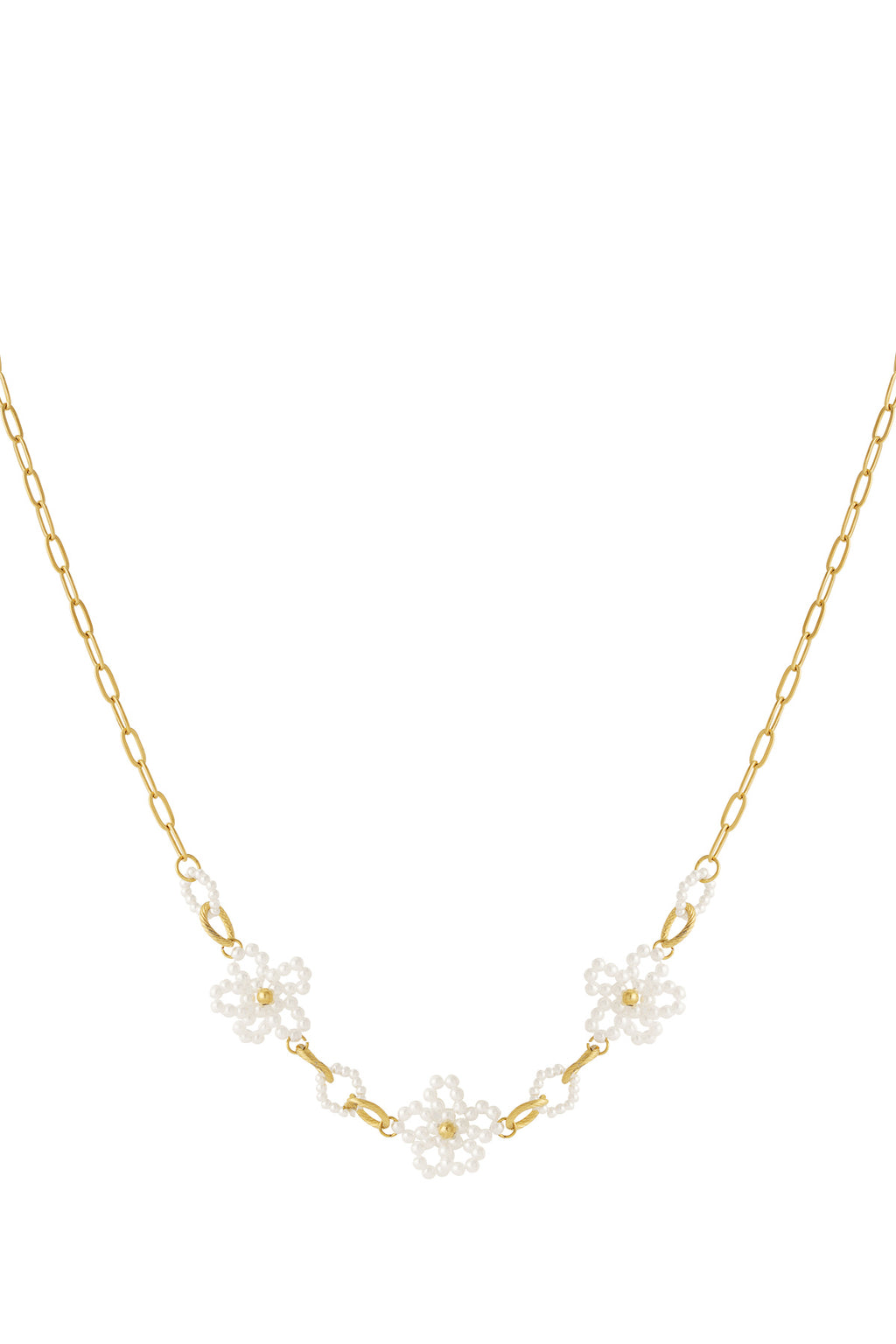 Flower link chain Ketting