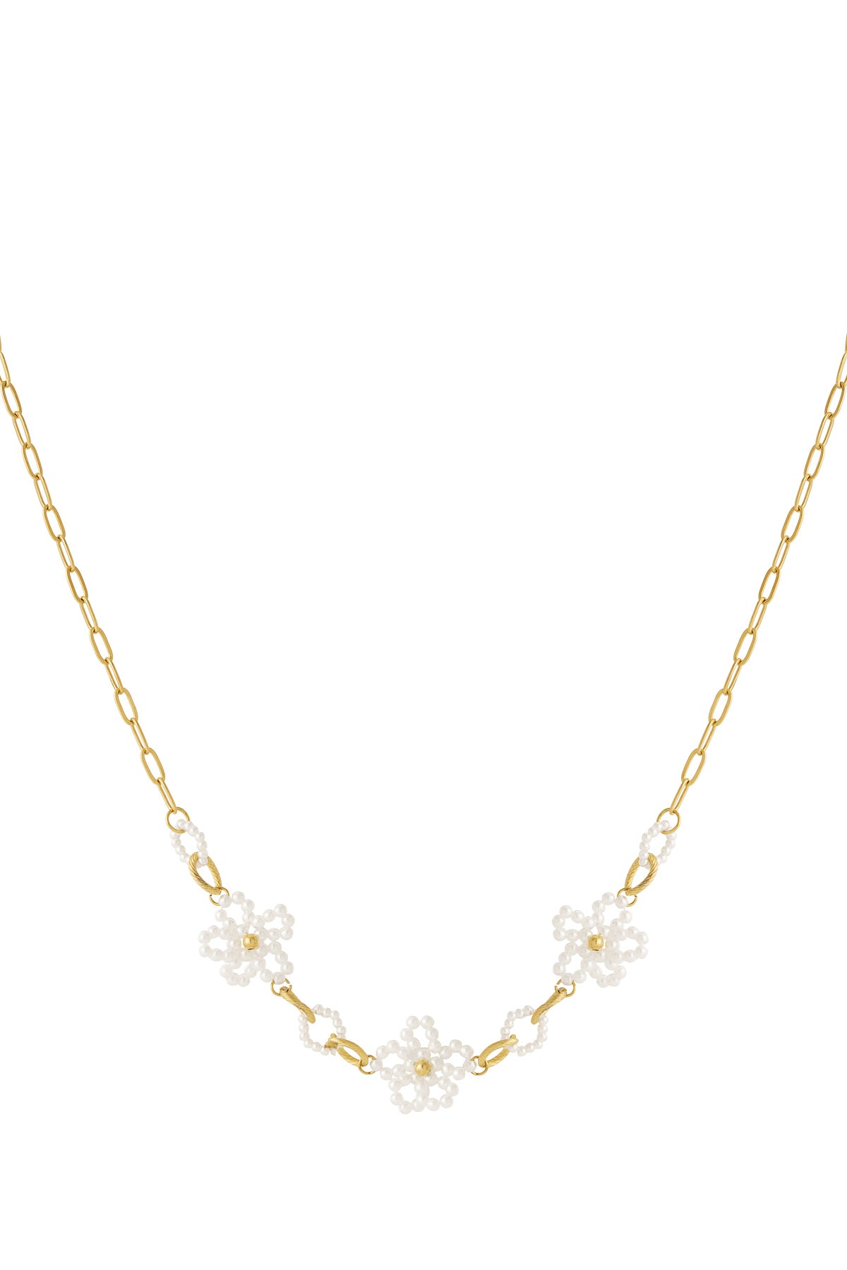 Flower link chain Ketting